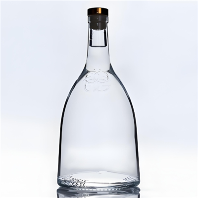 Round Shoulder Brandy Glass Bottle Round Shoulder Brandy Glass Bottle