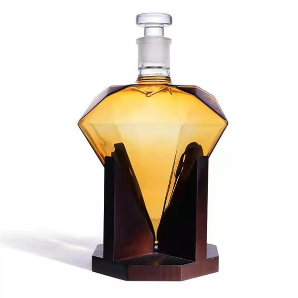 Transparent Vodka Bottle
